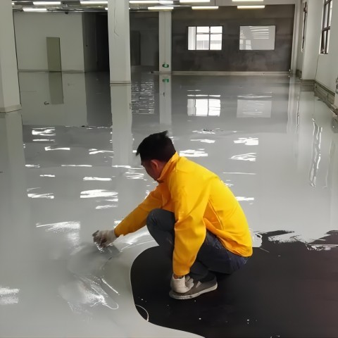 甘肃防腐防静电地坪,防腐防静电自流平地坪